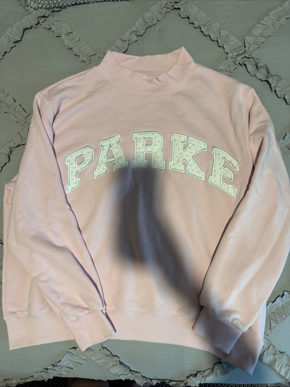 NEW Parke Varsity Mockneck - Birthday Cake